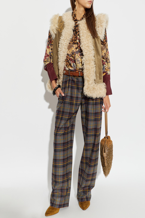 Etro Leather vest