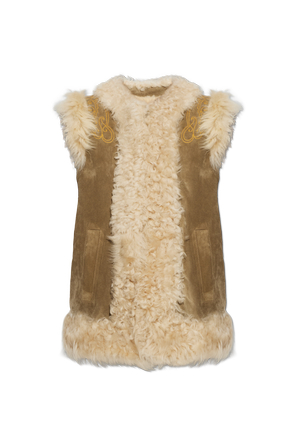 Leather vest