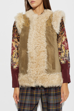 Etro Leather vest
