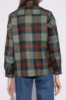 A.P.C. Checked camouflage shirt