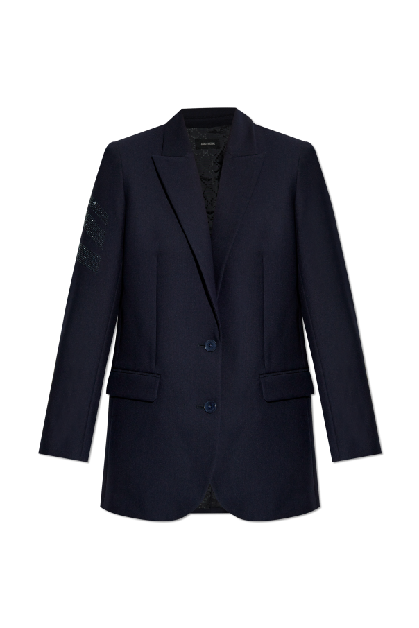 Zadig & Voltaire Single-breasted blazer ‘Viva’