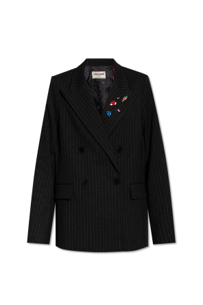 ‘valdo’ blazer with pins od Zadig & Voltaire