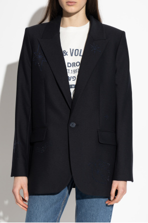 Zadig & Voltaire Blazer with shoulder pads
