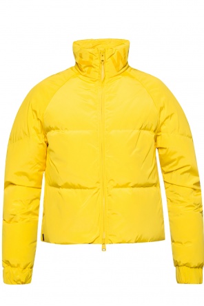 ‘aurora’ quilted down jacket with logo od Woolrich