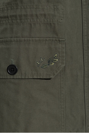 long sleeve patch pocket shirt ‘Kemo’ jacket