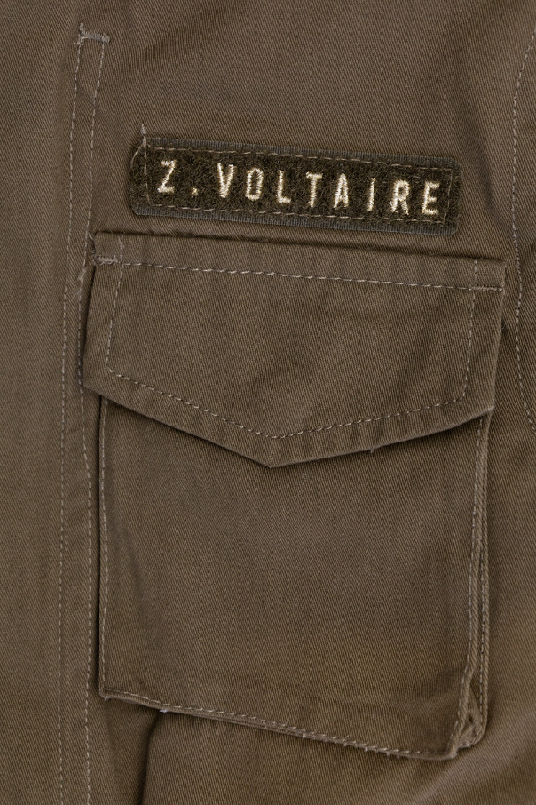 Zadig & Voltaire Kids Jacket with logo