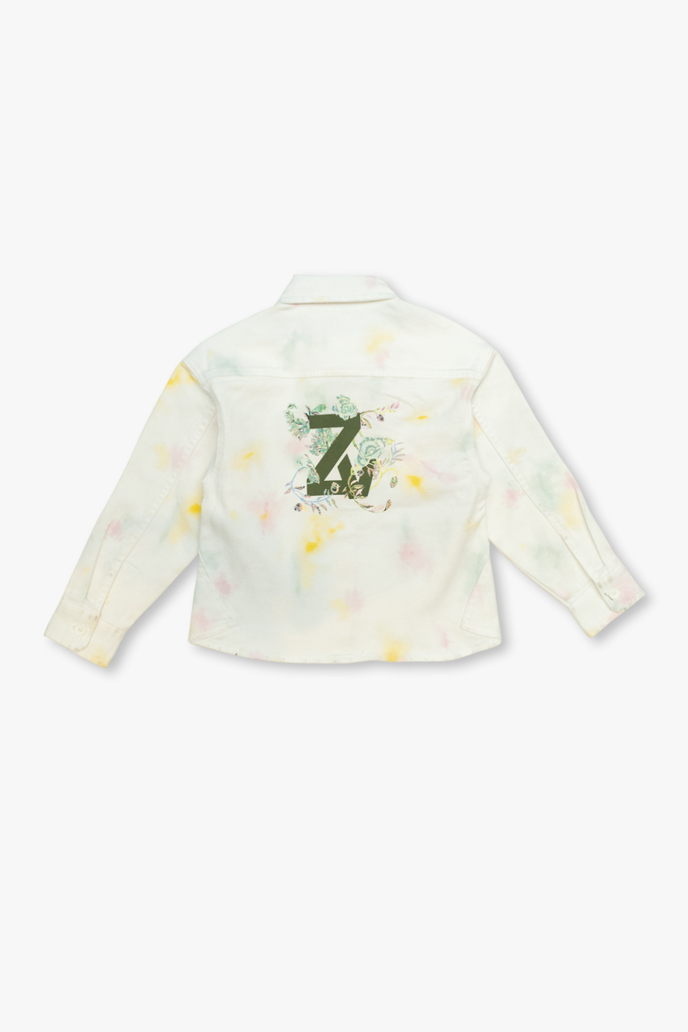 Zadig & Voltaire Kids Denim RIPNDIP jacket