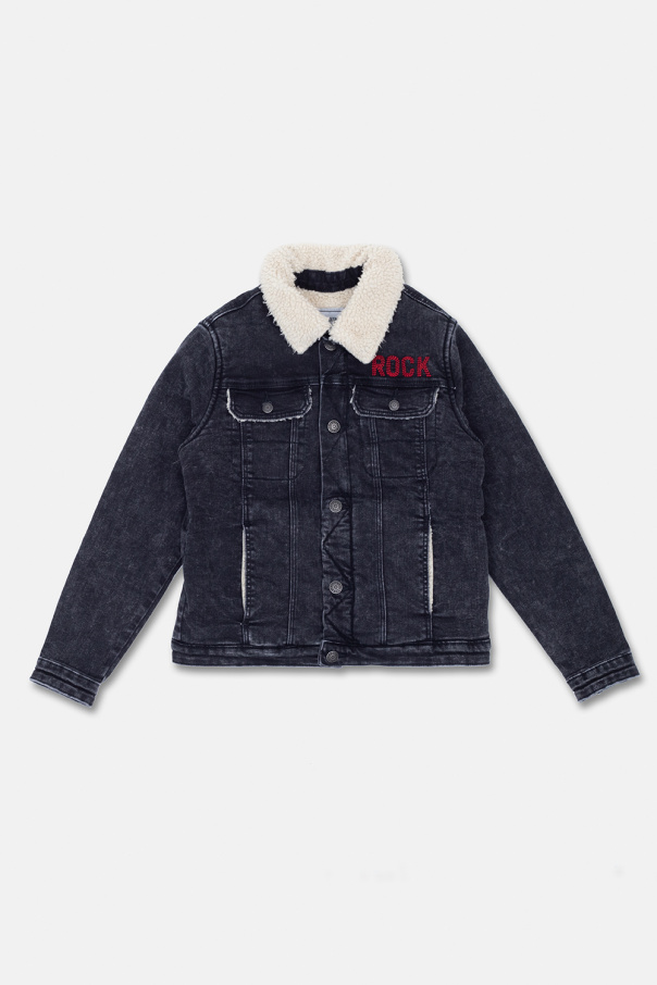 Jacket with stand collar od Zadig & Voltaire Kids