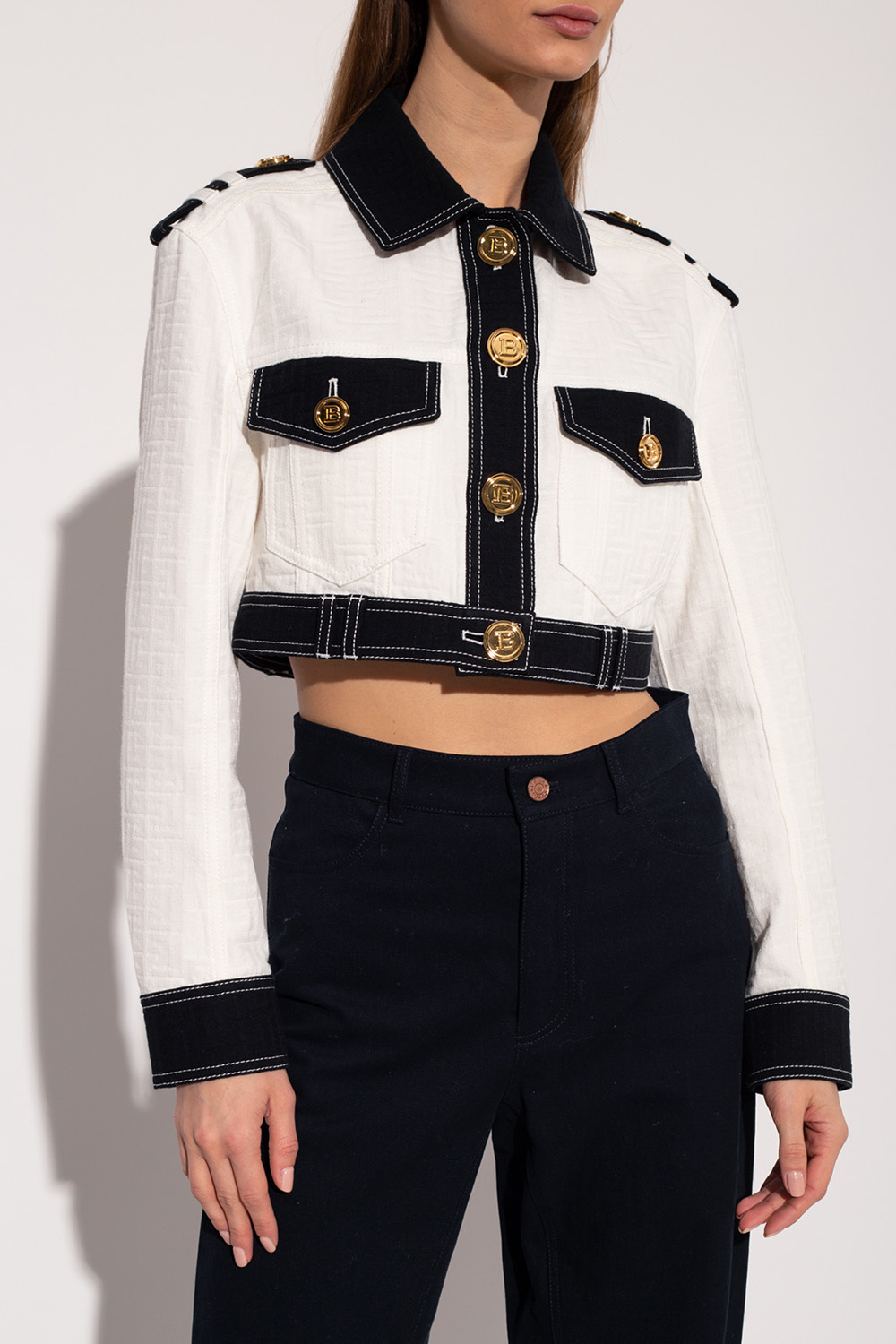 Balmain Cropped jacket