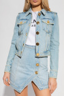 Balmain light blue Denim jacket