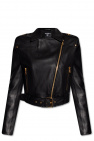 Balmain Leather biker jacket