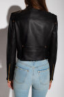 Balmain Leather biker jacket