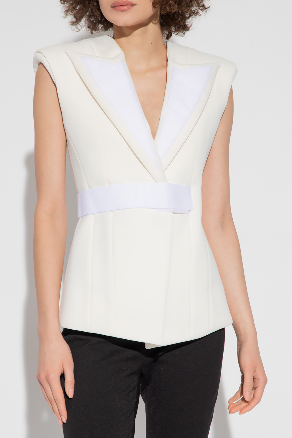 Balmain Vest with belt