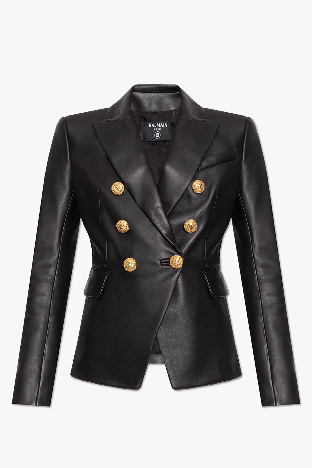 Balmain Leather blazer