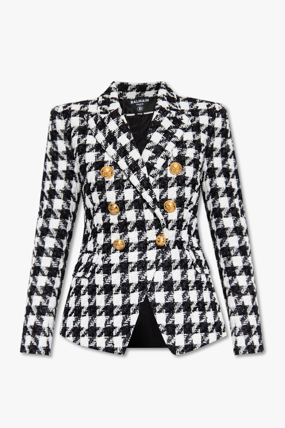 Balmain Houndstooth blazer