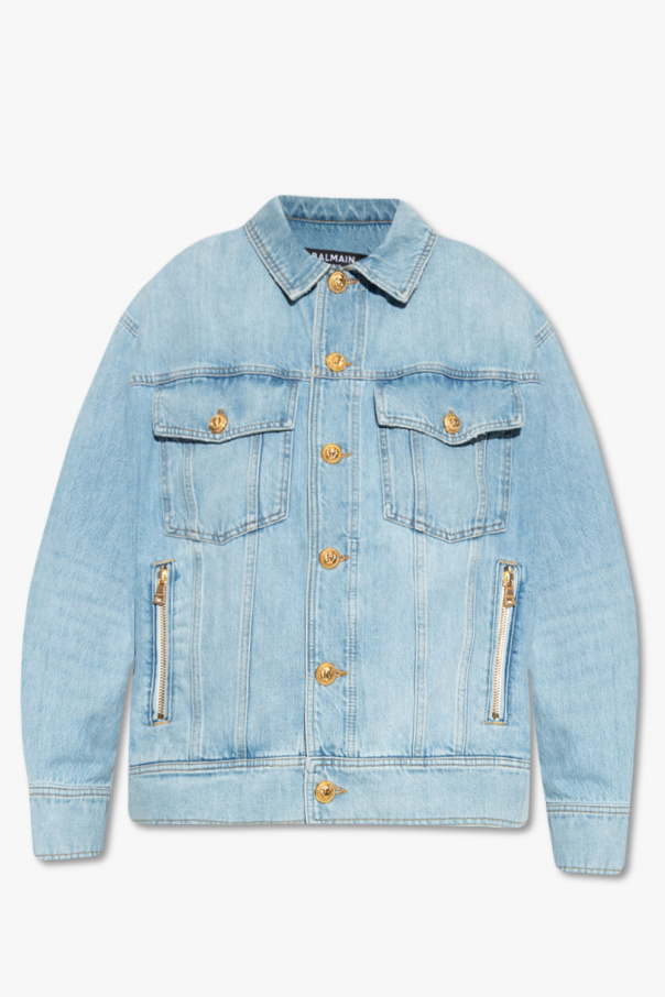 Balmain Jeansowa kurtka typu ‘oversize’