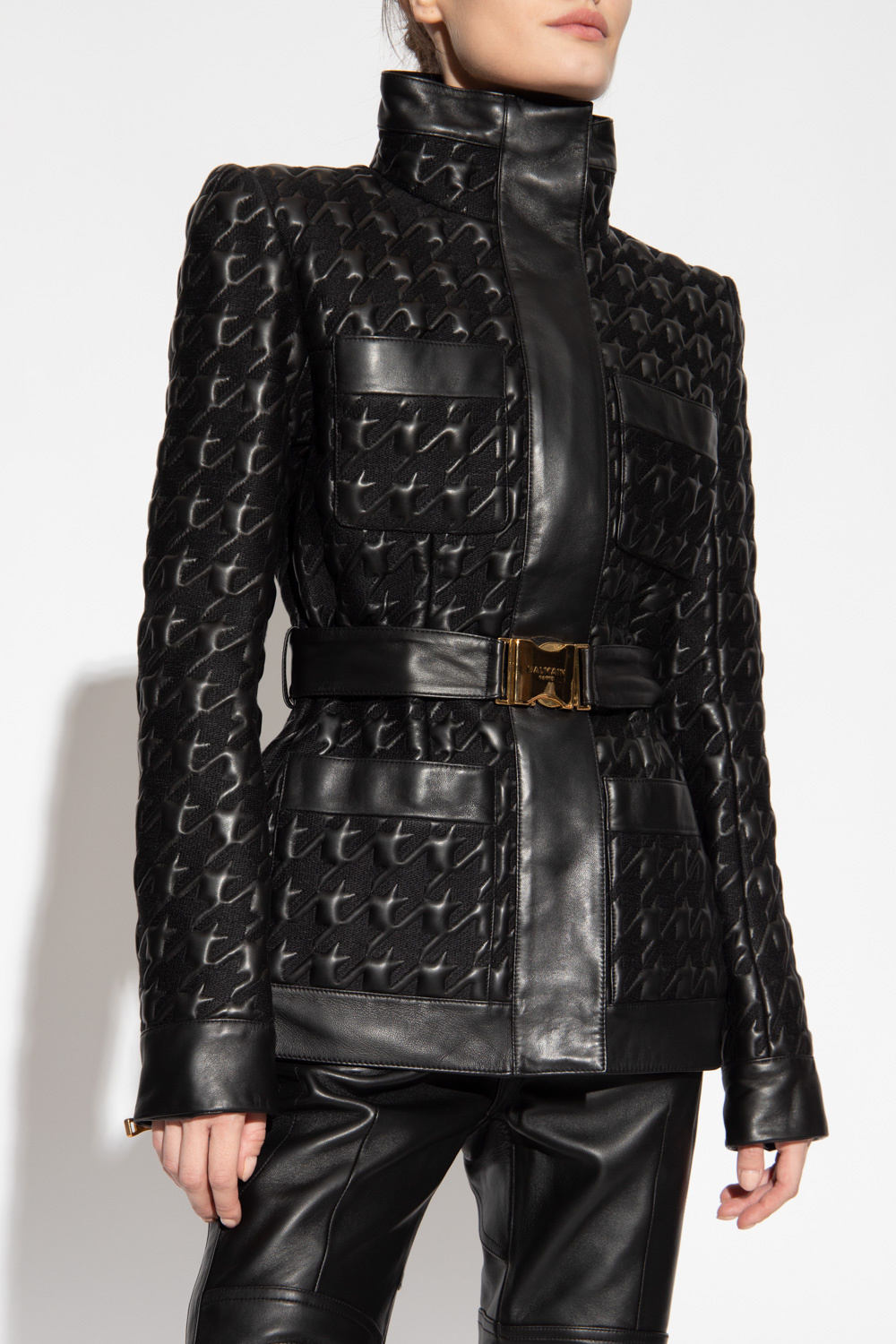 Balmain balmain shawl wool pea coat item