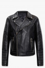 Balmain Leather biker jacket