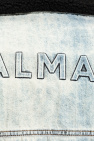 Balmain light blue Insulated denim jacket