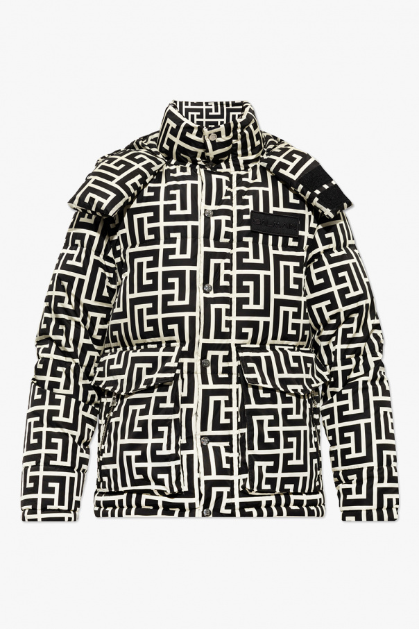 Balmain Down jacket with detachable sleeves