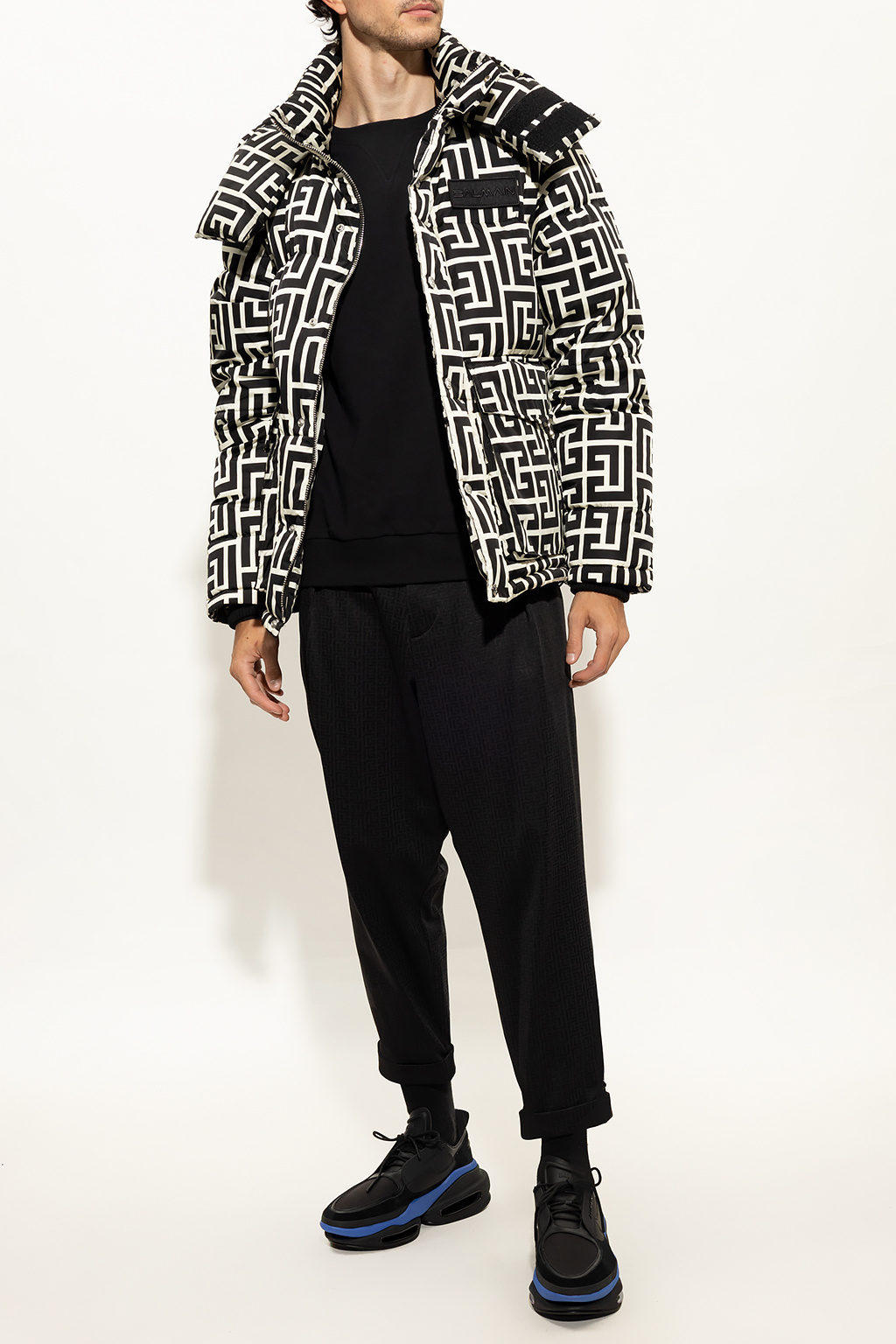 Balmain Down jacket with detachable sleeves