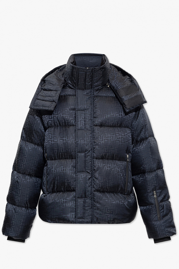 Balmain Monogrammed quilted jacket
