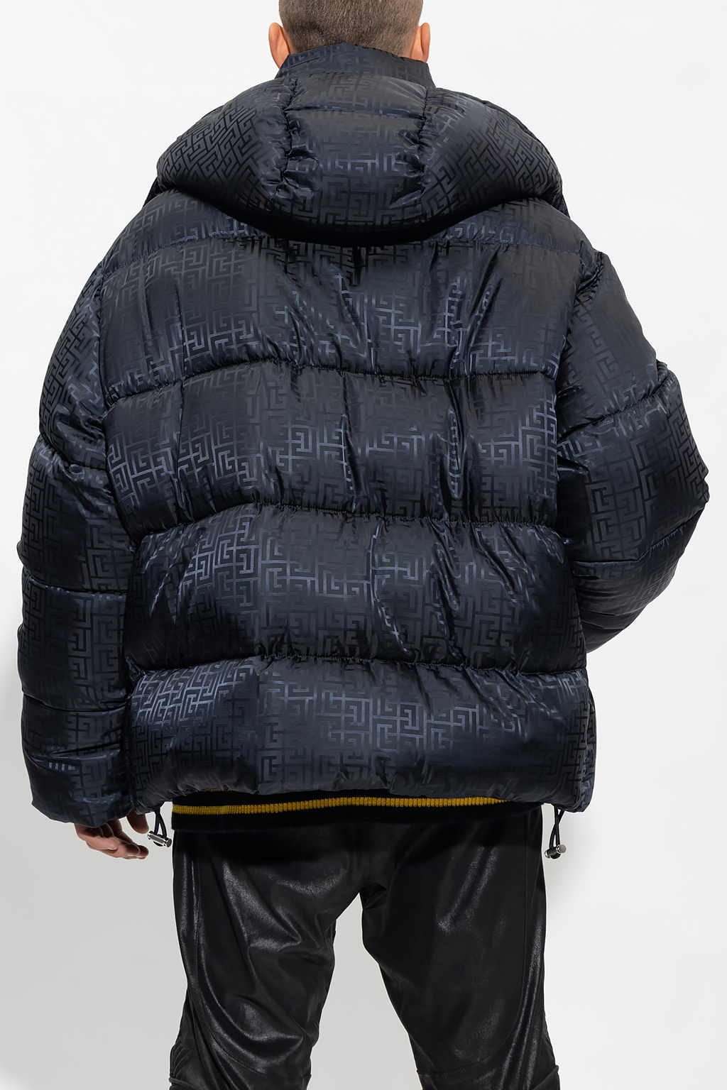 Balmain Monogrammed quilted jacket