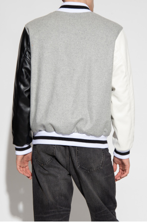 Opening Ceremony Bomber cable-knit jacket