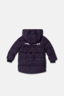 Karl Lagerfeld Kids Hooded quilted jacket