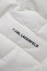 Karl Lagerfeld Kids WHITE Jacket with logo