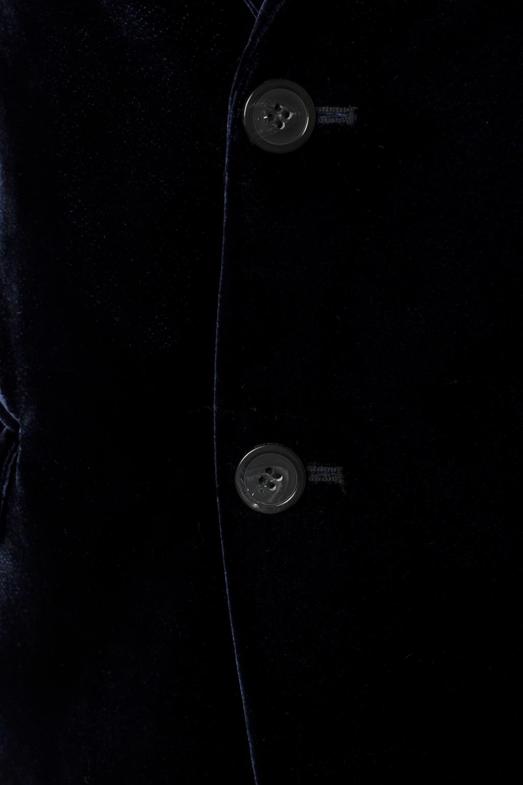 emporio armani velvet jacket
