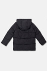 Karl Lagerfeld Kids BLACK Hooded puffer jacket