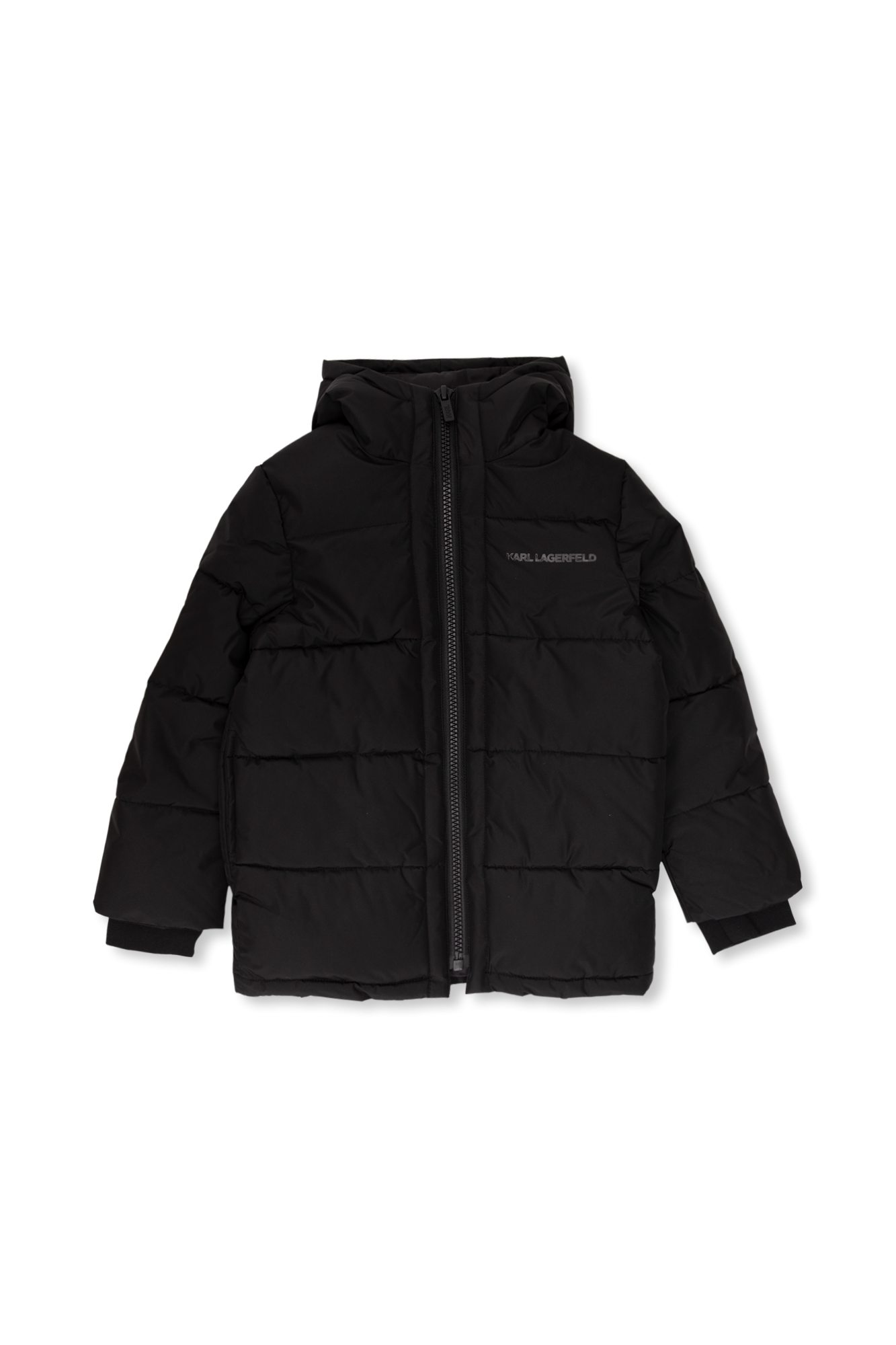 Karl Lagerfeld Kids Insulated jacket with logo