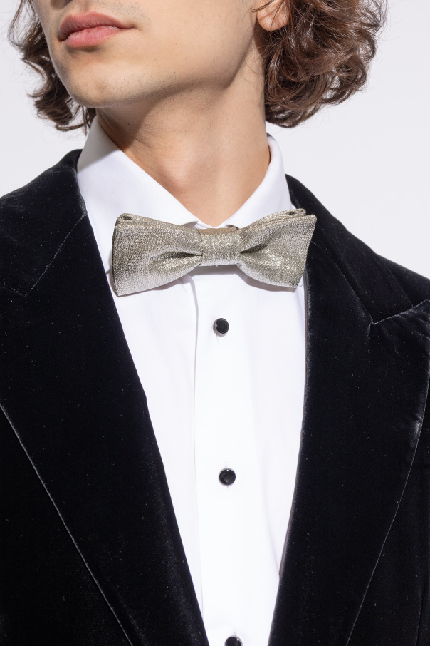 Versace Fliege mit Lurex-Faden