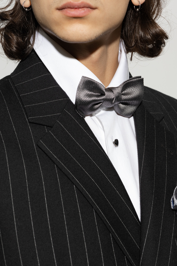 Louis Vuitton Damier Satin Bow Tie - Black Bow Ties, Suiting