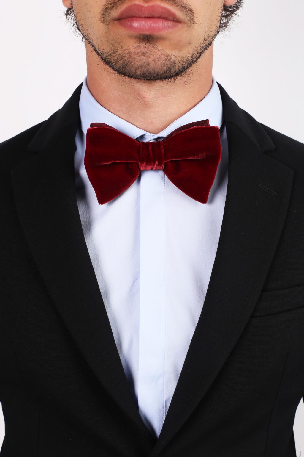 Lanvin Velvet Bow-tie