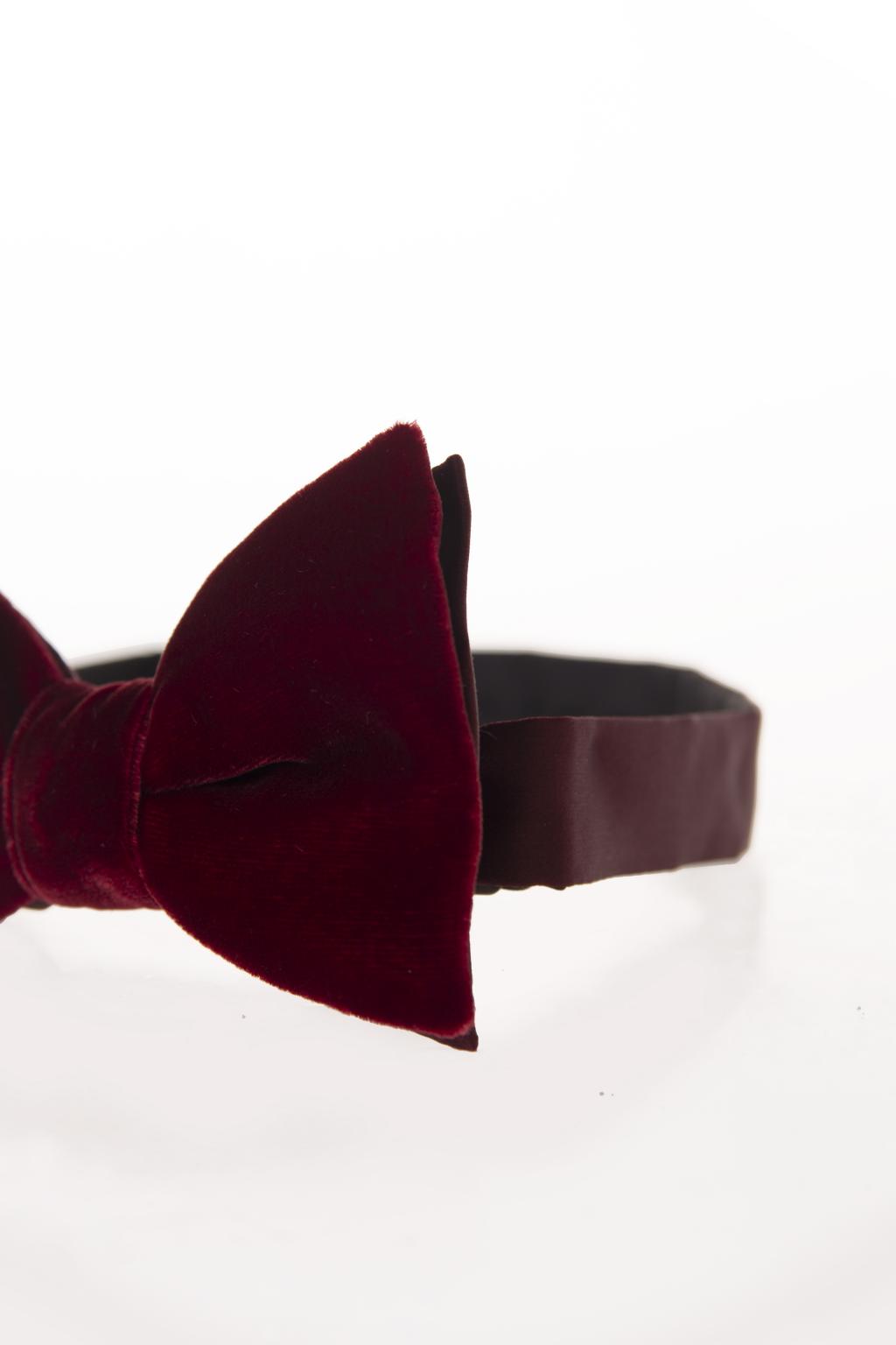 Lanvin Velvet Bow-tie