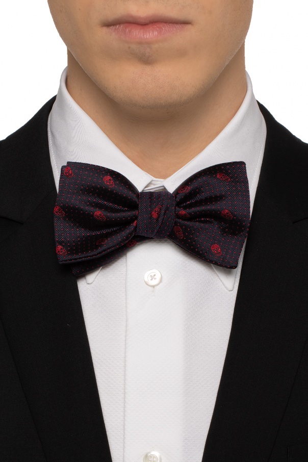 Alexander McQueen Silk bow tie