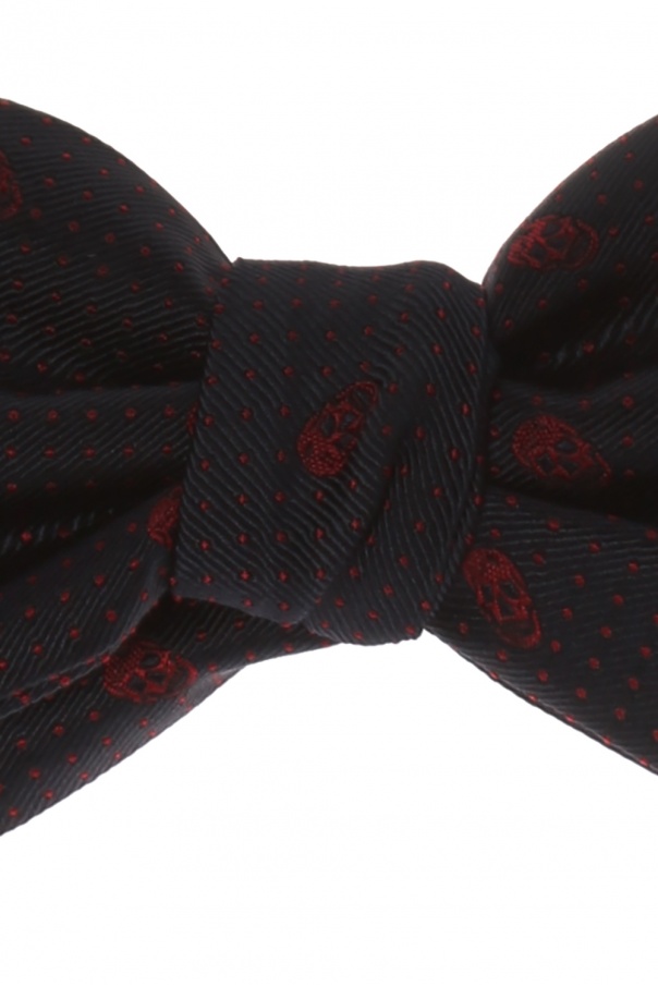 Alexander McQueen Silk bow tie