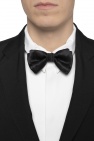 FERRAGAMO BLACK Silk bow tie
