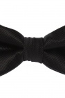 FERRAGAMO BLACK Silk bow tie