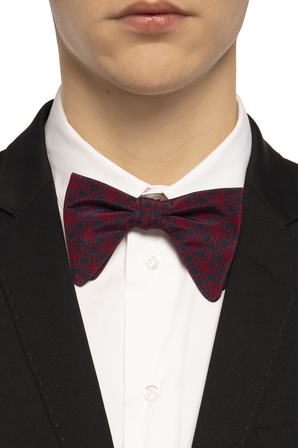 gucci bow tie shirt