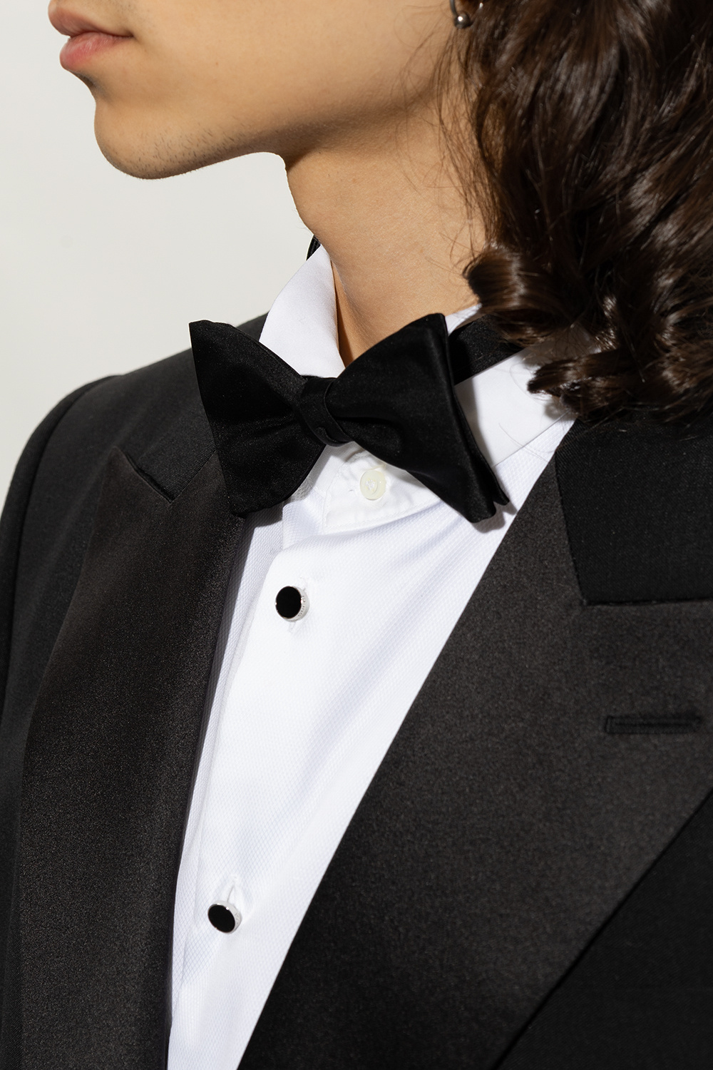 Saint Laurent Silk bow tie