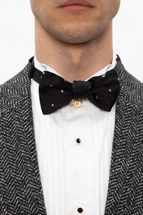 Alexander McQueen Silk bow tie