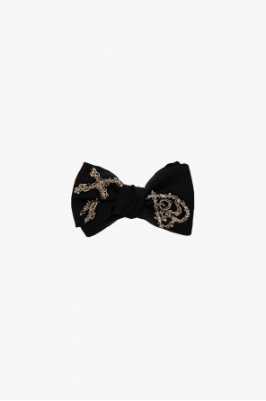 Silk bow tie od Alexander McQueen