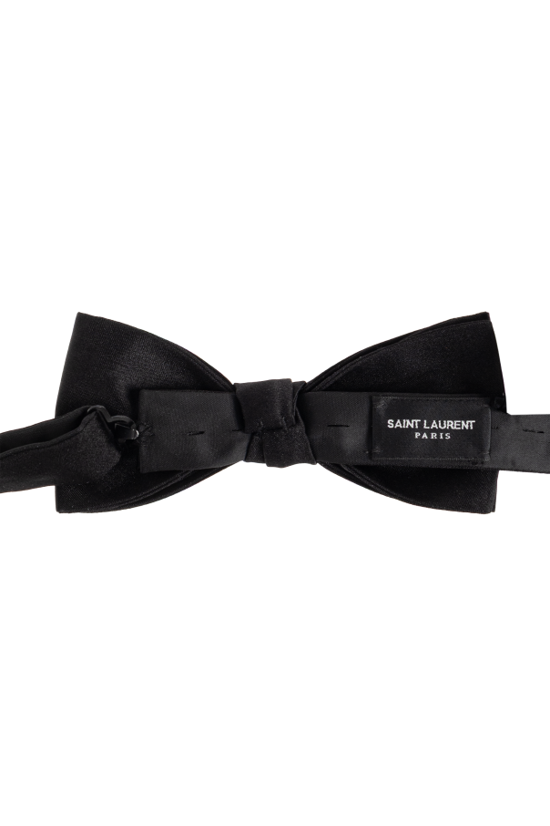 Saint Laurent Silk bow tie