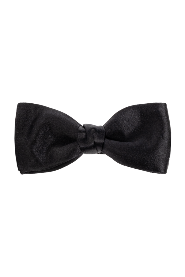Saint Laurent Silk bow tie