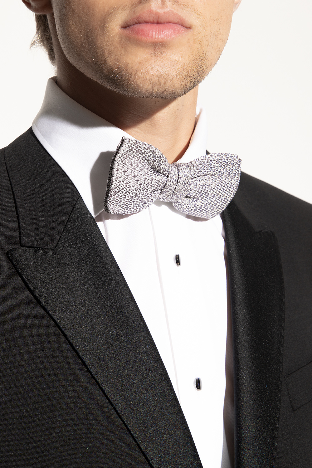 Lanvin Silk bow tie