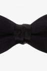 Lanvin BLACK Silk bow tie
