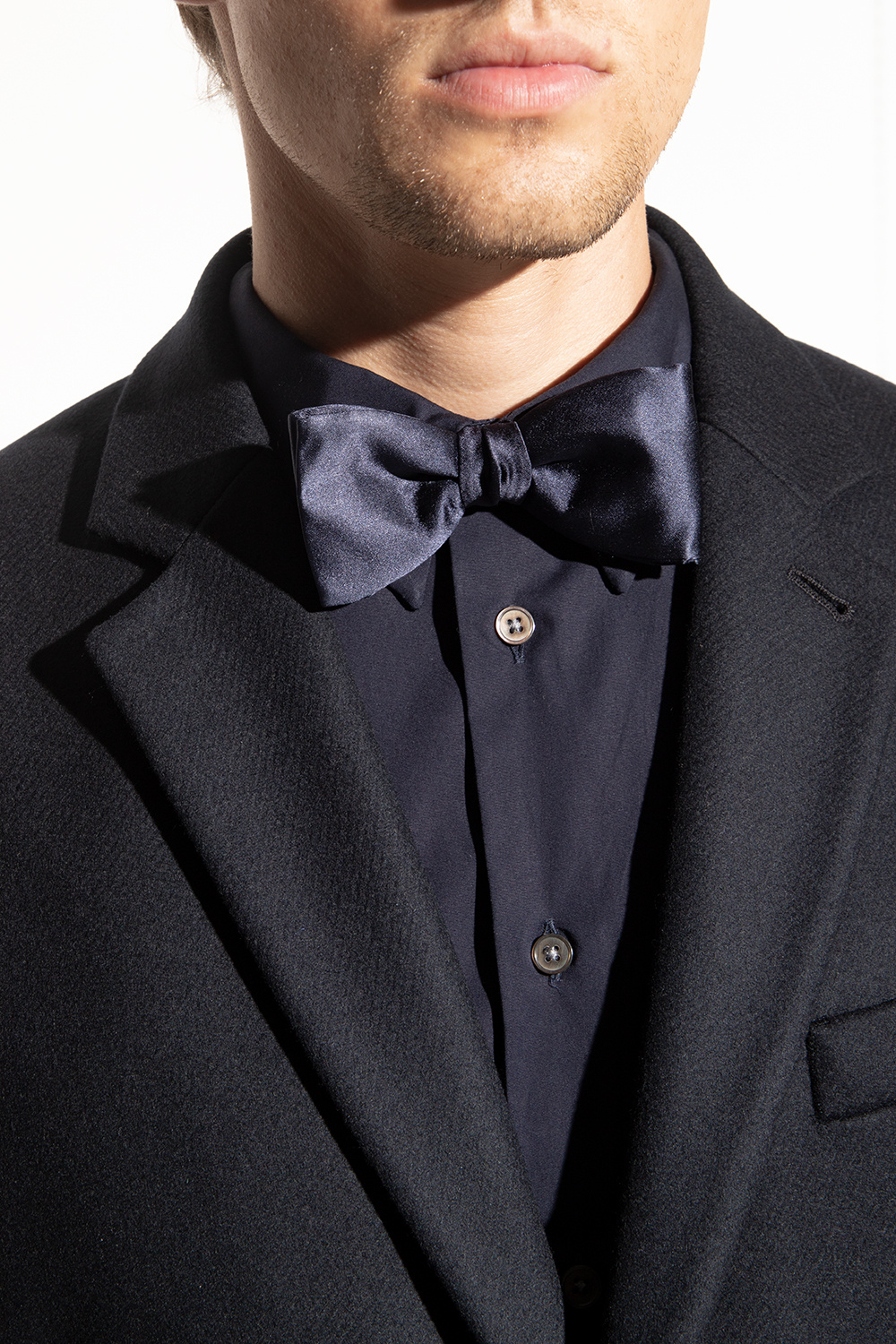 Lanvin Silk bow tie